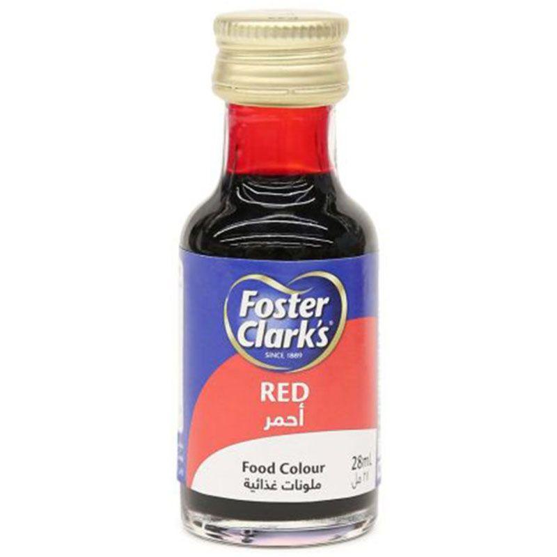 Foster clark's food color red 28 ml - Jebnalak - جبنالك