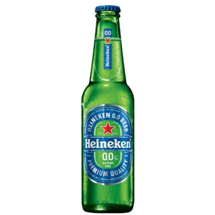 Heineken 0.0 Alcohol Free Malt Beer 330ml