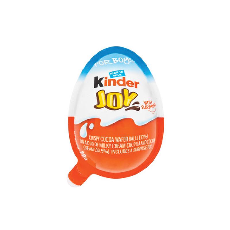 Kinder Joy for Boys Chocolate Egg 20g - Jebnalak - جبنالك