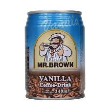 Mr. Brown vanilla 240ml - Jebnalak - جبنالك