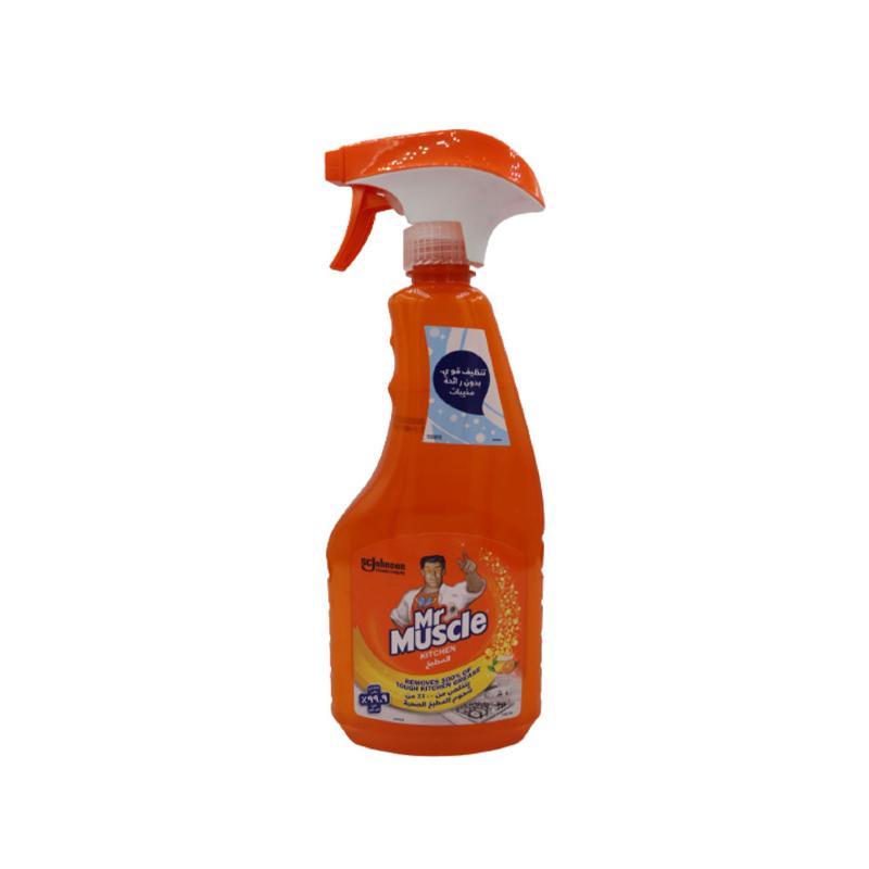 Mr Muscle Kitchen Cleaning Spray Lemon 500 ml - Jebnalak - جبنالك
