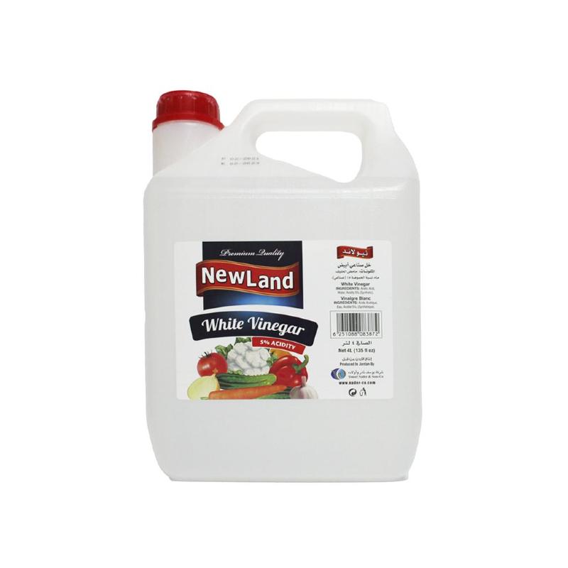 Newland White vinegar 4 Liters - Jebnalak - جبنالك