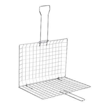 Grilling Net with Handle Size Large 28X38cm
