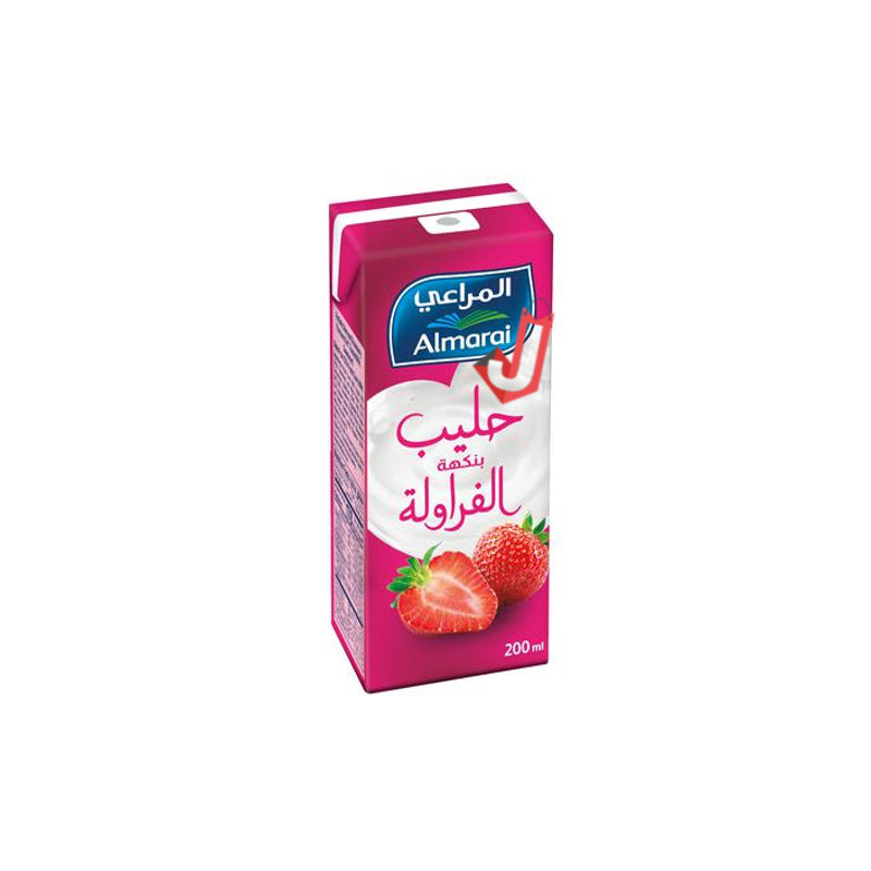 Almarai Strawberry Flavoured Milk 200ml