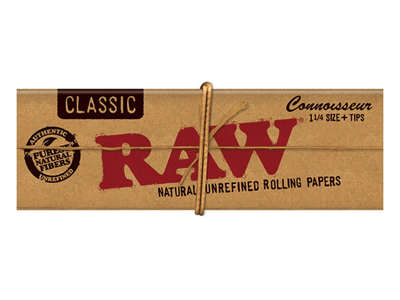 RAW Classic Papers Natural Flbers 16 Tips