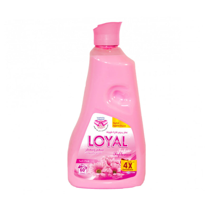Loyal Fabric Softener & Freshener Soft Pink 1500ml