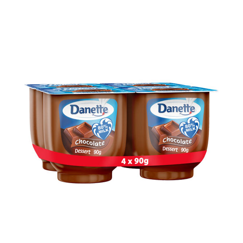 Danette Chocolate Pudding 90g x 4 Pcs