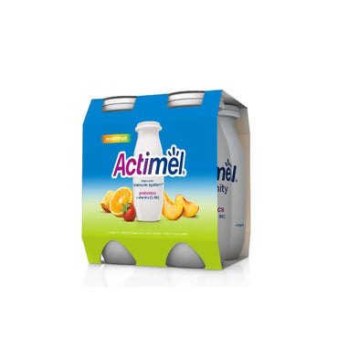 Actimel Probiotics Vitamins Multifruit 93×4 Pcs