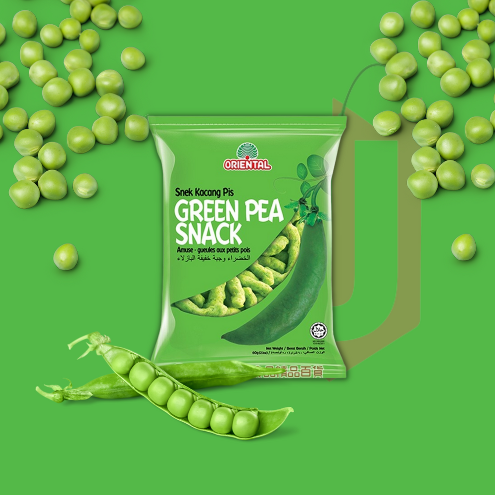 Oriental Green Pea Snack 14g