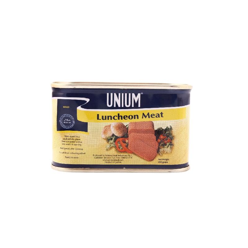 Unium Luncheon Meat 200 g - Jebnalak - جبنالك